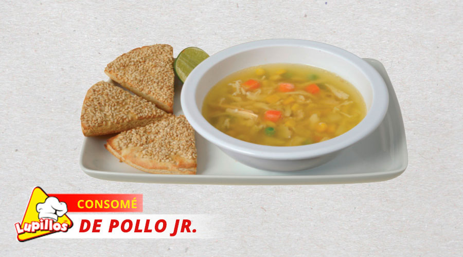 Consomé de pollo Jr