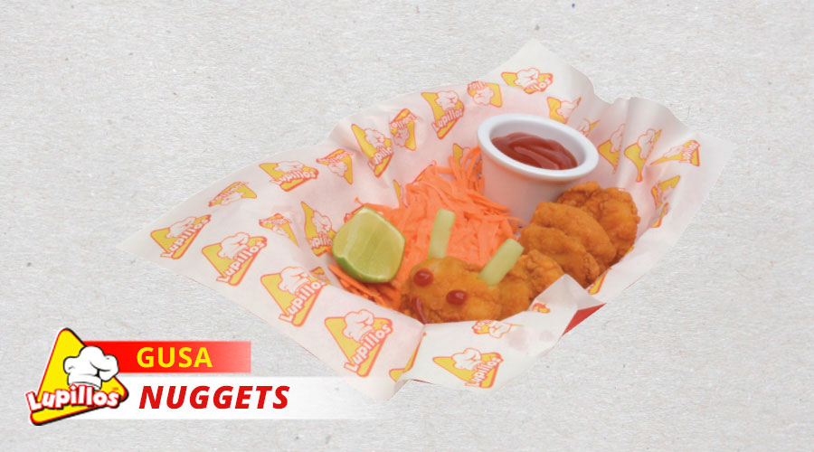 Gusanuggets de  pollo