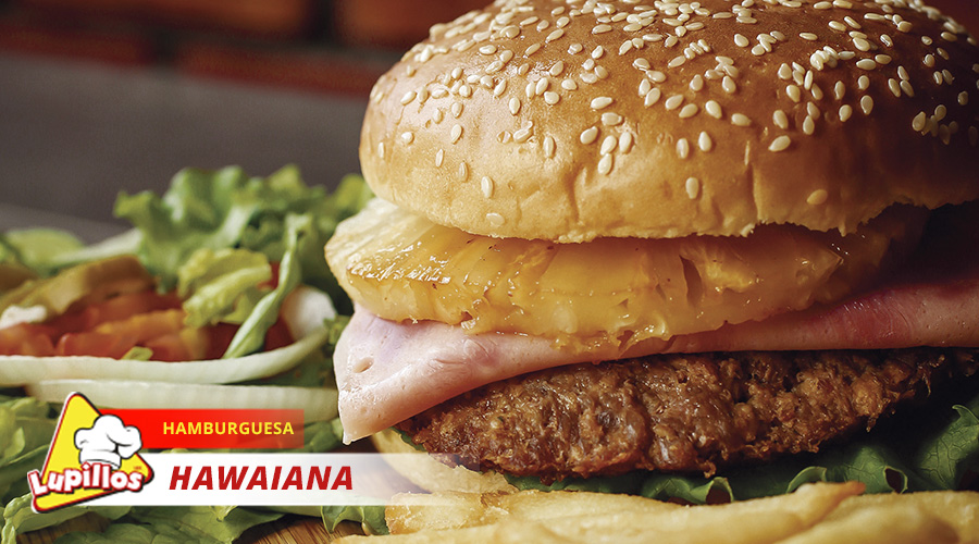 Hamburguesa Hawaiana