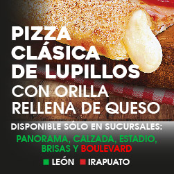 Pizza Especial Orilla de Queso Especial Lupillos OQ
