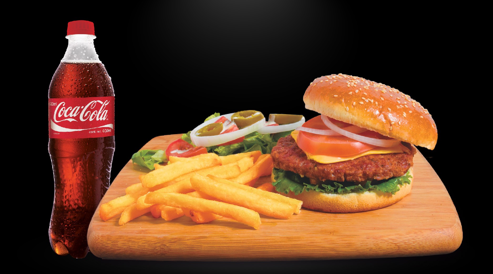 Menú Godínez Combo Burguer